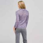 Tweed Cowl Neck Sweater, , small